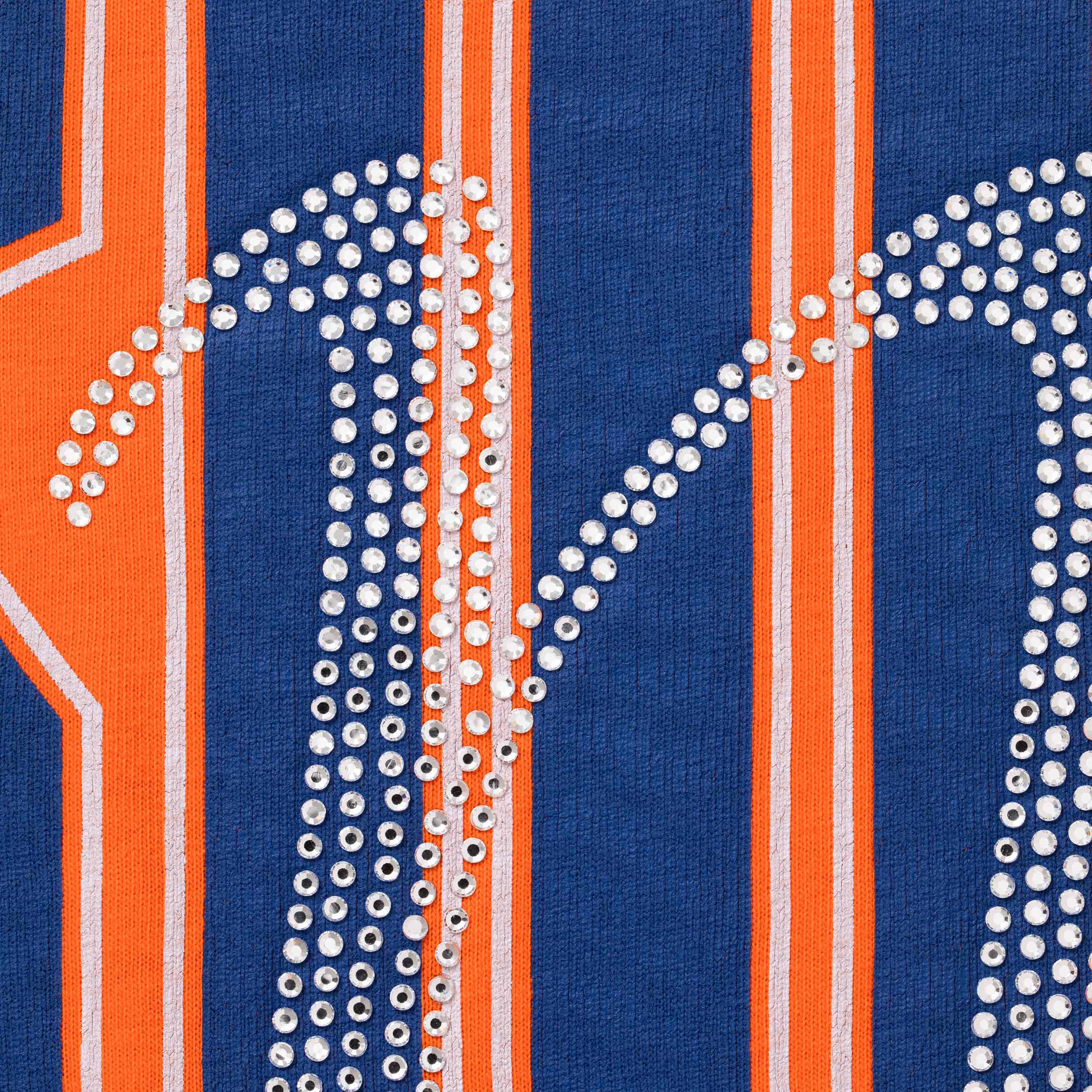 Rhinestone Script S/S Top view 15